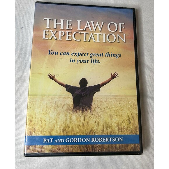 2010 THE LAW OF EXPECTATION DVD PAT AND GORDON ROBERTSON. Brand New Sealed. - Picture 1 of 2